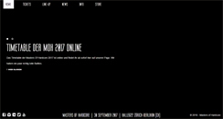 Desktop Screenshot of mastersofhardcore.ch